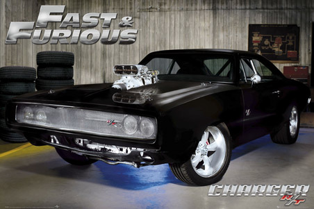 lgfp2251+charger-rt-fast-and-furious-4-poster